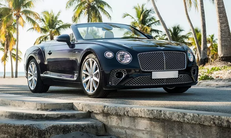 Bentley Gt V8 Convertible On Rent Dubai