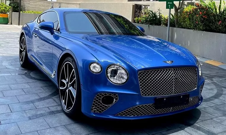 Rent Bentley Gt V8 Convertible Dubai
