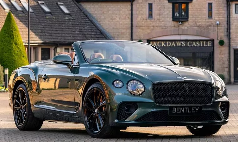 Bentley Gt V8 Convertible On Rent Dubai